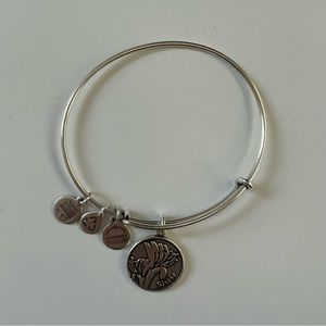 Alex and Ani Bracelet Sister Charm Silver Jewelry